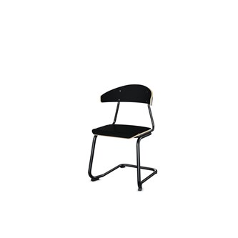 Stol Embrace BX C-stativ SH45 cm stort sete svart stativ