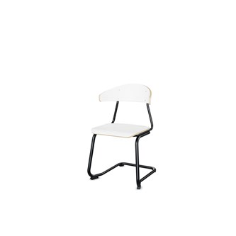 Stol Embrace BX C-stativ SH45 cm stort sete svart stativ
