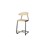 Stol Embrace BX C-stativ SH63 cm stort sete svart stativ