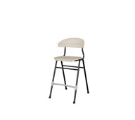 Stol Embrace BX 4-ben SH54 cm mellomstort sete svarte ben