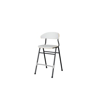 Stol Embrace BX 4-ben SH54 cm mellomstort sete svarte ben