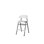 Stol Embrace BX 4-ben SH54 cm mellomstort sete svarte ben