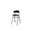 Stol Embrace BX 4-ben SH54 cm mellomstort sete svarte ben