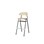 Stol Embrace BX 4-ben SH65 cm mellomstort sete svarte ben