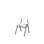 Stol Embrace BX 4-ben SH45 cm stort sete svarte ben