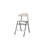 Stol Embrace BX 4-ben SH54 cm stort sete svarte ben