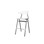 Stol Embrace BX 4-ben SH65 cm stort sete svarte ben