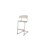 Stol Embrace C-stativ SH45/63 cm mellomstort sete sølv stativ