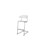 Stol Embrace C-stativ SH45/63 cm mellomstort sete sølv stativ