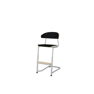 Stol Embrace C-stativ SH45/63 cm mellomstort sete sølv stativ