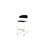 Stol Embrace BX C-stativ SH45/63 cm mellomstort sete hvitt stativ