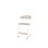 Stol Embrace BX C-stativ SH45/63 cm stort sete hvitt stativ