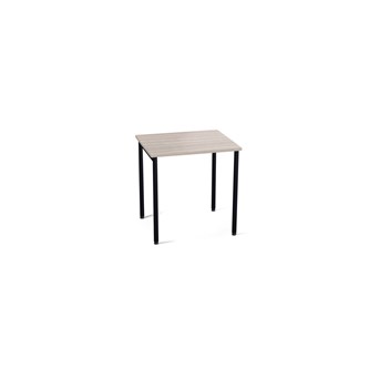 Bord Multiflex FSC BX HPL 70x60xH72 cm svart understell skuffeskinner
