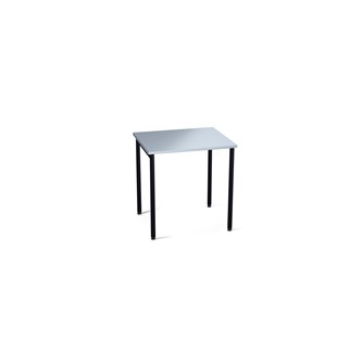Bord Multiflex FSC BX HPL 70x60xH72 cm svart understell skuffeskinner
