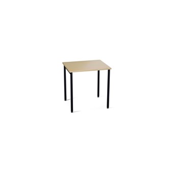 Bord Multiflex FSC BX HPL 70x60xH72 cm svart understell skuffeskinner