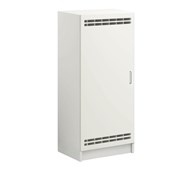 Norden madrasskap med sokkel B140 D62 H160 hvit