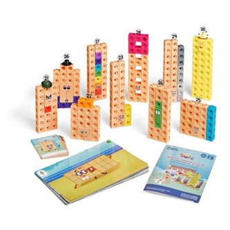MathLink Cubes aktivitetssett Numberblocks 21 til 30