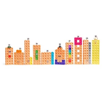 MathLink Cubes aktivitetssett Numberblocks 21 til 30