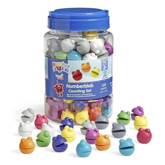 Numberblocks® tellefrosker 120 stk