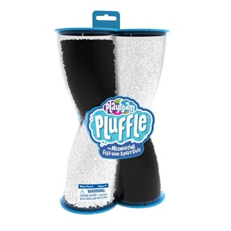 Pluffle playfoam sensorisk svart og hvit