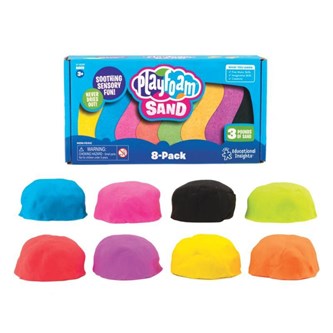 Sensorisk sand 8 stk