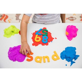 Sensorisk sand 8 stk