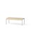 Adapt benk i kryssfiner H 45 cm