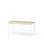Adapt benk i kryssfiner H 65 cm