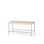 Adapt benk i kryssfiner H 65 cm