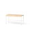 Adapt benk i kryssfiner H 65 cm