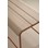 Adapt benk i kryssfiner H 65 cm