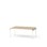 Adapt benk/sidebord i kryssfiner H 45 cm