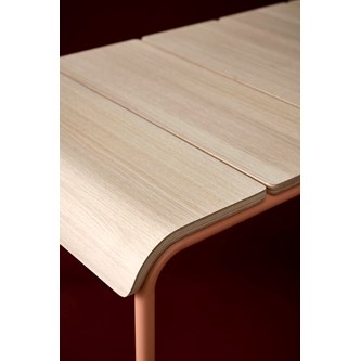 Adapt benk/sidebord i kryssfiner H 45 cm