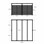 Cubic Pergola med gjerde