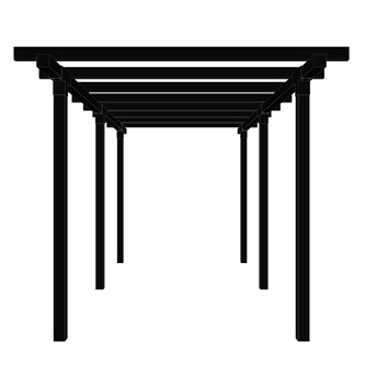 Pergola 2 moduler