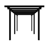 Pergola 2 moduler