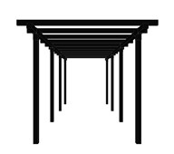 Pergola 3 moduler
