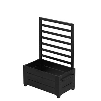 Cubic blomsterkasse med espalier 87x50x128 cm