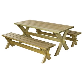 Nostalgi piknikbord