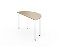 Reservedel bordplate 12:38 FSC HT halvrund 120x60 cm