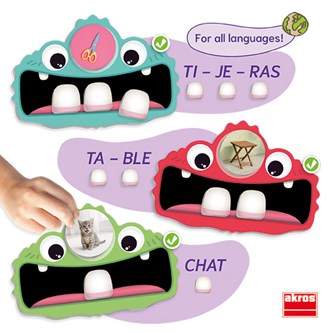 Tren stavelser med monstertenner