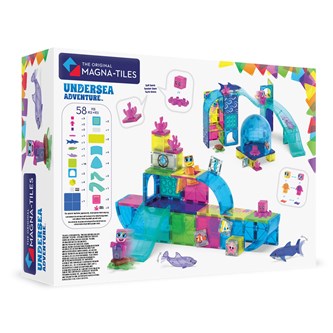 Magna-Tiles undervannseventyr 58 deler