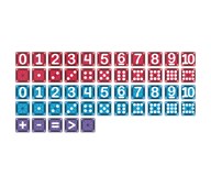 Magna-Tiles lær tall 56 deler