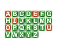 Magna-Tiles lær bokstaver 56 deler