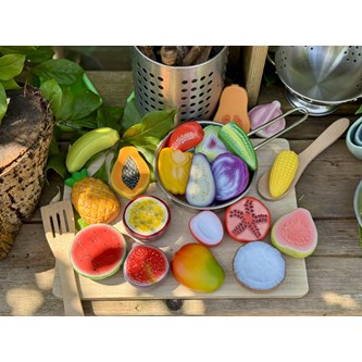 Lekemat frukt av stein 20 deler