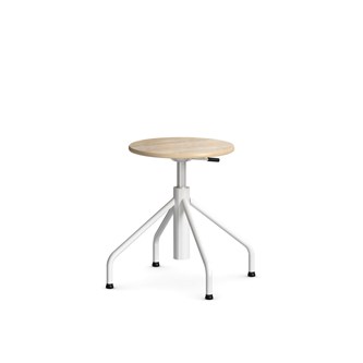 Krakk Altudo gass HPL sh 46-56 cm sølvunderstell med glideføtter