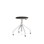Krakk Altudo gass HPL sh 46-56 cm sølvunderstell med glideføtter