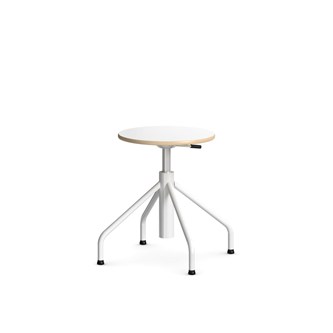 Krakk Altudo gass HPL sh 46-56 cm sølvunderstell med glideføtter