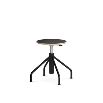 Krakk Altudo BX gass HPL sh 46-56 cm svart understell med glideføtter
