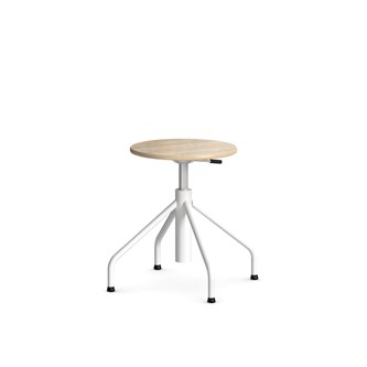 Krakk Altudo BX gass HPL sh 46-56 cm hvitt understell med glideføtter